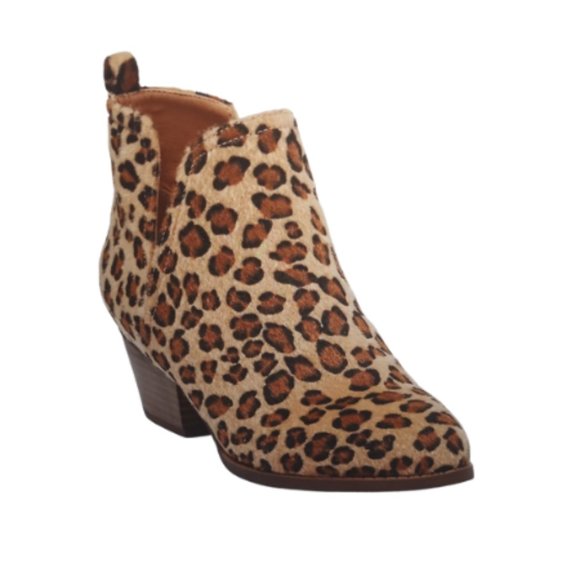 Leopard Print Bootie - Picture 1 of 5